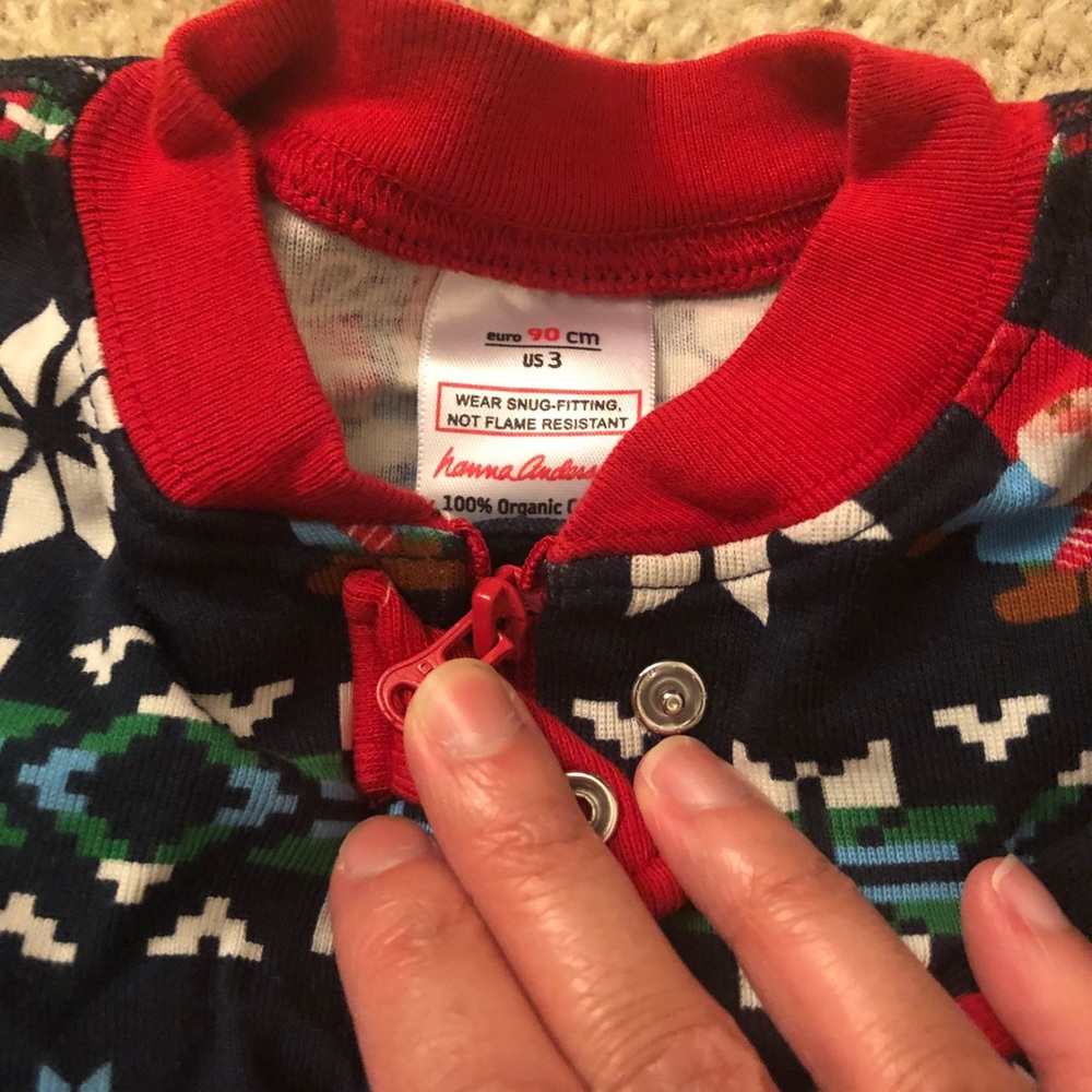 Hanna Andersson gnome pajamas. Cute!!!